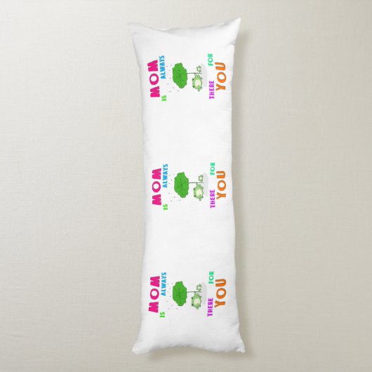 母は母の日をカエルのためにいつも来る ボディピロー (裏面 (縦))