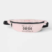 母は母への素晴らしい贈り物の反省にすぎない ファニーパック (正面)