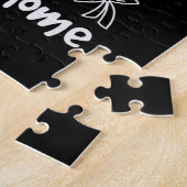 母は母ハート ジグソーパズル (側面)