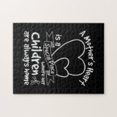 母は母ハート ジグソーパズル (横)