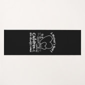 母は母ハート ヨガマット (正面(横))