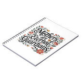 母は永遠の守護者 ノートブック (左側)