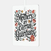 母は永遠の守護者 メタルオーナメント (正面左)