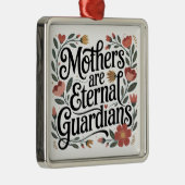 母は永遠の守護者 メタルオーナメント (右)
