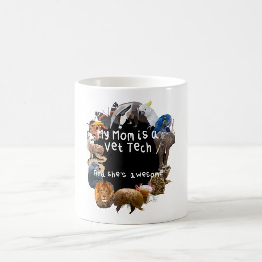 母は獣医だ コーヒーマグカップ (中央)