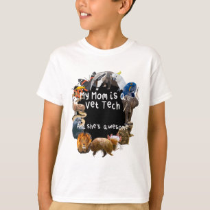 母は獣医だ Tシャツ