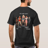 母は生意気を吐く Tシャツ (裏面)