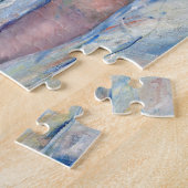 母は眠い子供のカサットを洗おうとしている ジグソーパズル (側面)