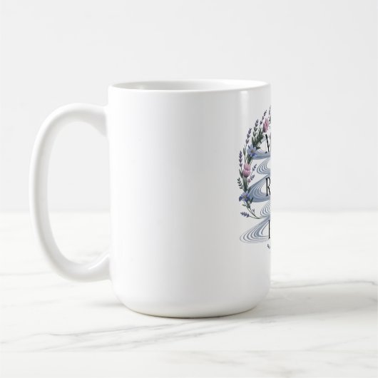母は私たちの心の鼓動 コーヒーマグカップ (左)