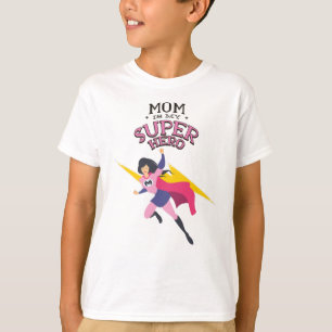 母は私のスーパーヒーローだ Tシャツ