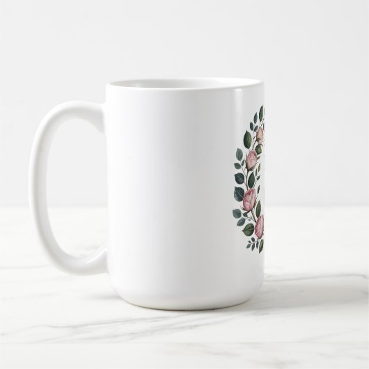 母は私のヒーロー コーヒーマグカップ (左)