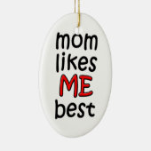 母は私を好最高のオーナメント セラミックオーナメント (右)
