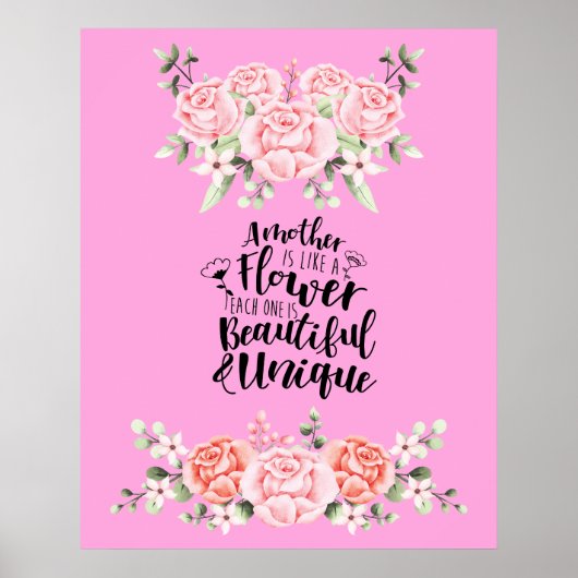 母は花に似ている ポスター (正面)