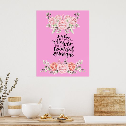 母は花に似ている ポスター (キッチン)