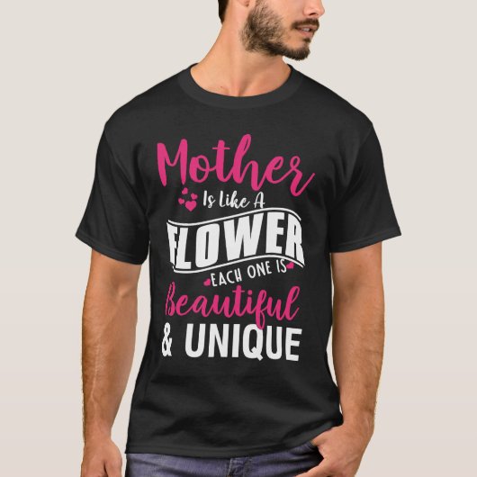 母は花に似て一人ひとりが美しい蛾 Tシャツ (正面)