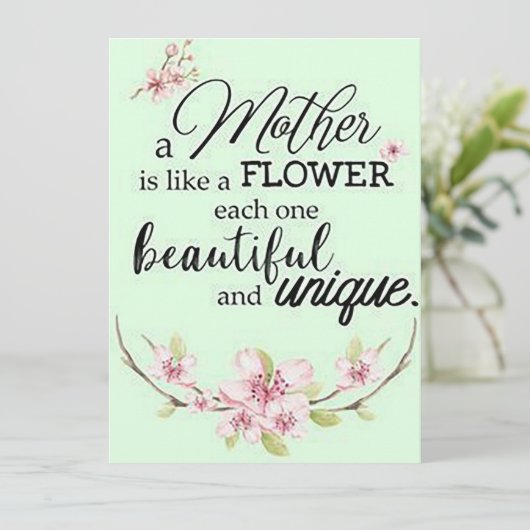 母は花のようなもの… シーズンカード (スタンド正面)