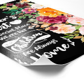 母は花の贈り物、母の日の贈り物のようなものだ フォトプリント            (角)