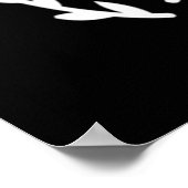 母は花の贈り物、母の日の贈り物のようなものだ ポスター (角)