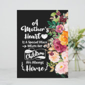 母は花の贈り物、母の日の贈り物のようなもの メニュー (スタンド正面)