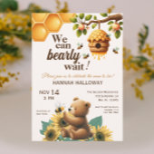 母は赤ちゃんシャワーを心待ちにする 招待状