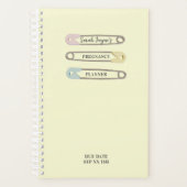 母は黄色おむつピン妊娠プランナー プランナー手帳 (正面)