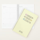 母は黄色おむつピン妊娠プランナー プランナー手帳 (ディスプレー)