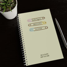 母は黄色おむつピン妊娠プランナー