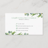 母はDoulaを育てります 名刺 (裏面)