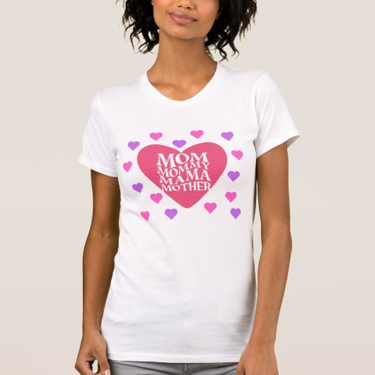母はtシャツの名前が多い tシャツ (正面)