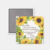 母ひま親愛わり マグネット (正面/裏面)