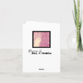 母へのオード カード (裏面)