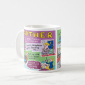 母へのギフト おかしな母の誕生日 コーヒーマグカップ (正面左)