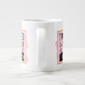 母へのギフト 巨大マグカップ ジャンボコーヒーマグカップ (裏面)