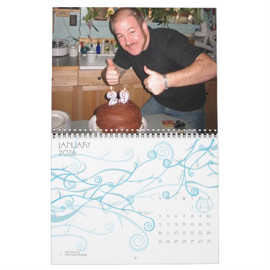 母へのクリスマスプレゼント カレンダー (1月 2026)