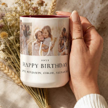 母へのプレゼントに最適な誕生日フォトコラージュ