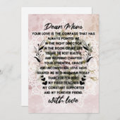 母への心からの手紙 シーズンカード (正面/裏面)