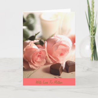 母への愛と カード