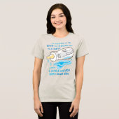 母への愛、子供からのメッセージ入りボトル トライブレンドＴシャツ (正面全面)