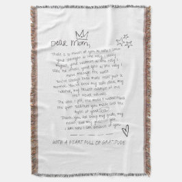 母への手紙 スローブランケット