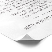 母への手紙 ポスター (角)