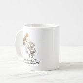 母への最高のプレゼント - 母の日や誕生日に コーヒーマグカップ (正面左)