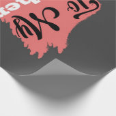 母への最高の贈り物 | 母へのプレゼント ラッピングペーパー (角)