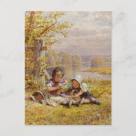 母への花束、1867 ポストカード (正面)