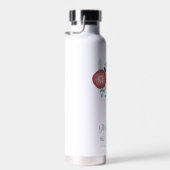 母への花瓶のウェディングギフト ウォーターボトル (右面)