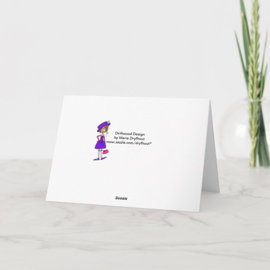 母への貢ぎ物 カード (裏面)