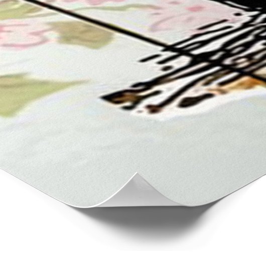 母への贈り物の息子 |家族の装飾 ポスター (角)