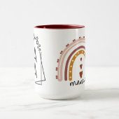 母への贈り物をマグするボホ マグカップ (中央)