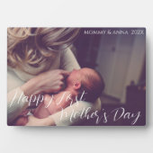 母への贈り物ファーストマザーの日の写真記念 フォトプラーク (正面)