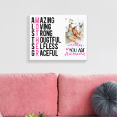 母への贈り物 |マ素晴らしマ |母の日の贈り物 キャンバスプリント (インサイチュ (リビング))