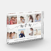 母への贈り物 |家族の写真記念コラージュ フォトブロック (左)